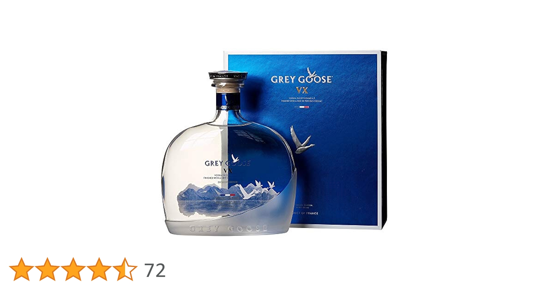 Amazon.co.jp: グレイグース VX ウォッカ 40度 1000ml [並行